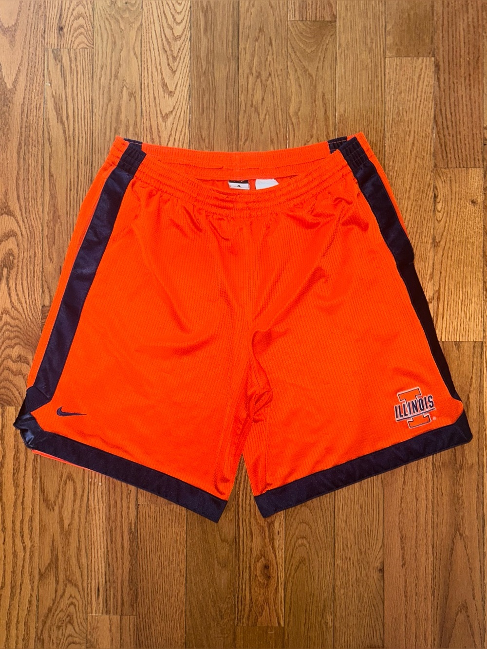 Illinois Nike Dri-Fit Orange Shorts Size XL